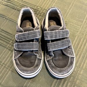Sperrys top sider boys blue Velcro boat shoe blue size 10M